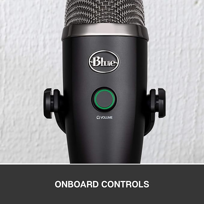 USB mic with 2 proprietary condenser capsules, 48 kHz sample rate, and 24-bit depth for professional sound quality.