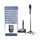 Smart Gimbal for Live Streaming - 7-Section Telescoping Pole and Secure Phone Clamp