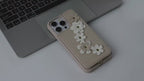 Crossbody Flower Leather iPhone Case with Cardholder & Detachable Lanyard | Intro