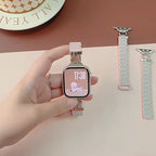 Heart Link Slim Silicone Magnetic Watch Strap for Apple Watch | Three-Hole Design | Intro