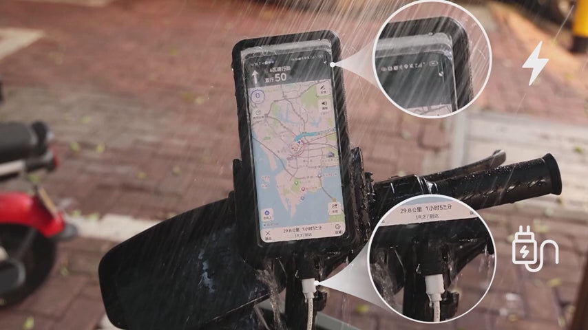 Universal Waterproof Phone Case 6.9" with Shockproof and Touchscreen Compatibility