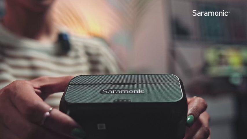 Saramonic BLINK500B2 Wireless Lavalier Mic - 20Hrs Battery Life - BeezSpeed