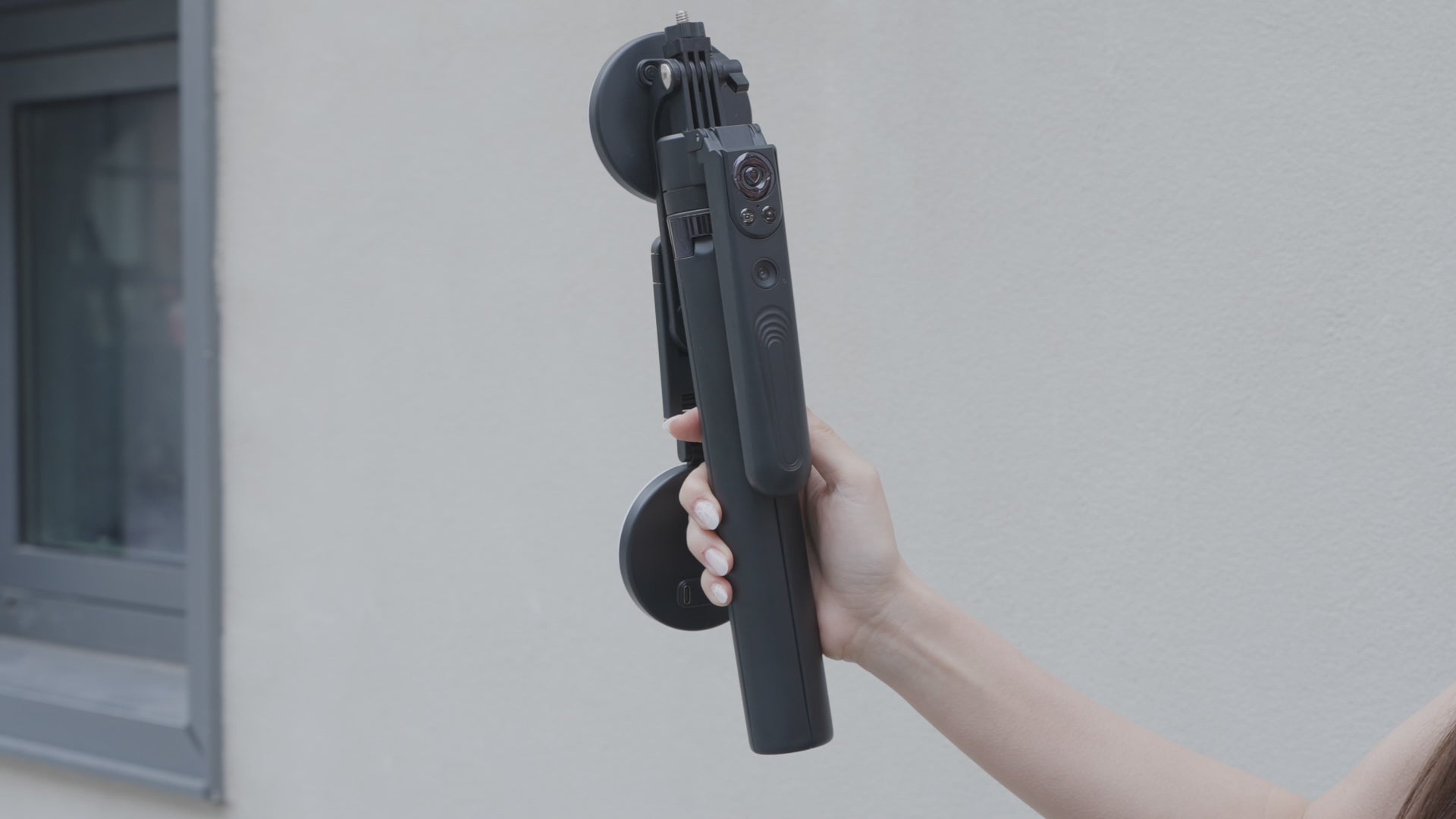 Smart Gimbal for Live Streaming and Selfies - Adjustable Telescoping Pole and Stable Performance