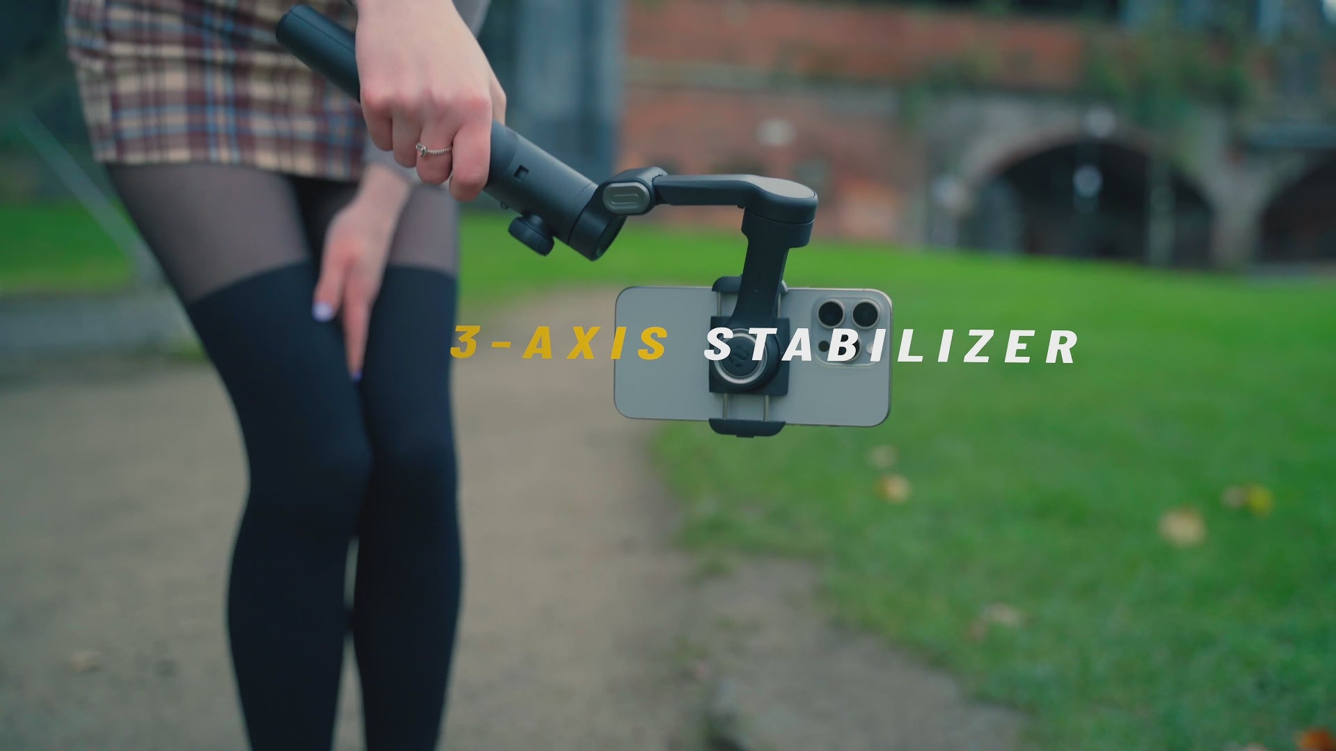 AOCHUAN Smart XE 3-Axis Foldable Gimbal Stabilizer for iPhone & Android