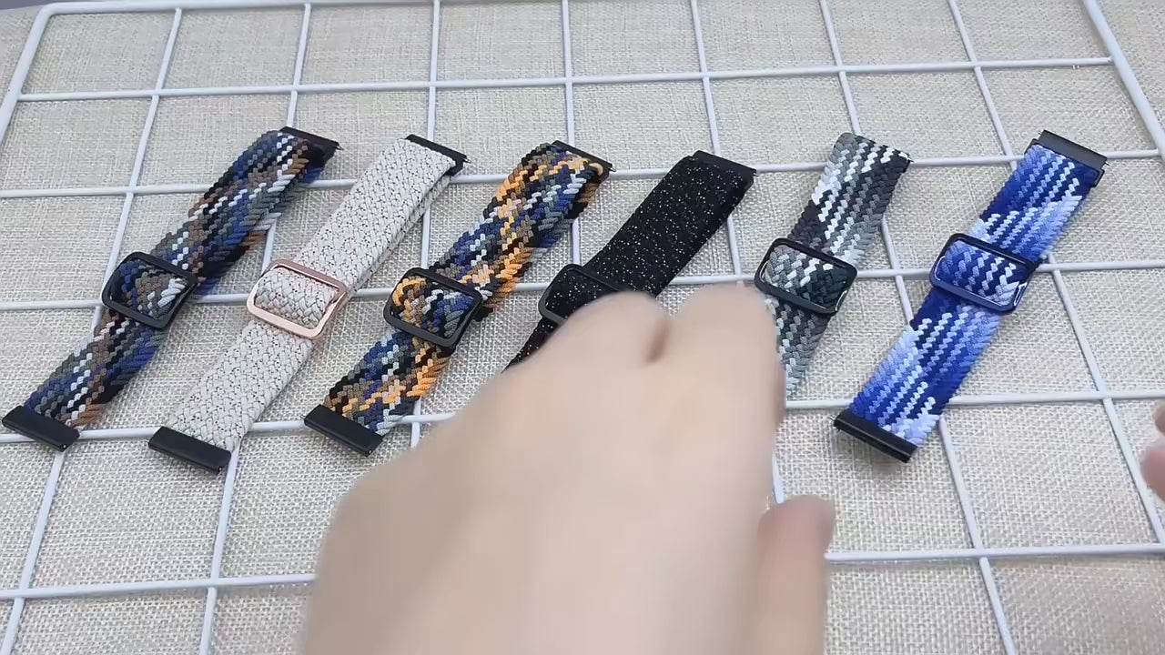 Magnetic Braided Nylon Loop Strap for Samsung Galaxy Watch - Intro