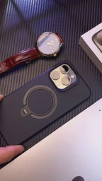 Samsung Galaxy S25/S25+/Ultra Carbon Fiber Rotating Ring Stand Case | MagSafe | Intro