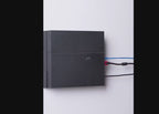 PS4 Wall Mount Stand - Durable Design for Safe Console Storage and Easy Access