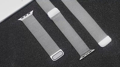 Stainless Steel Magnetic Mesh Apple Watch Strap 38–49mm Milanese Loop | Intro
