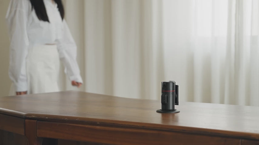 Smart P02 Tripod with 360° Face and Body Tracking, Gesture Control, and Remote