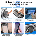 Waterproof Phone Case for Diving, Snorkeling, and Beach Use with Lanyard and Credit Card Slot