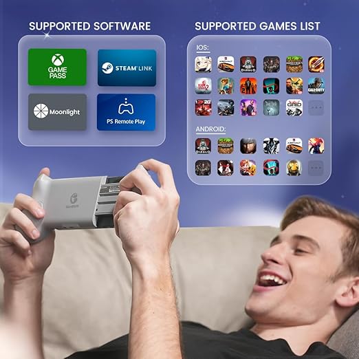 GameSir G8 Galileo Mobile Controller - Console-Grade Performance for iPhone 15 & Android Devices