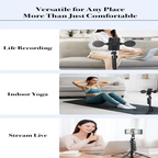 Live Streaming Gimbal with Portrait Recognition - Compact and Versatile for Dynamic Shots