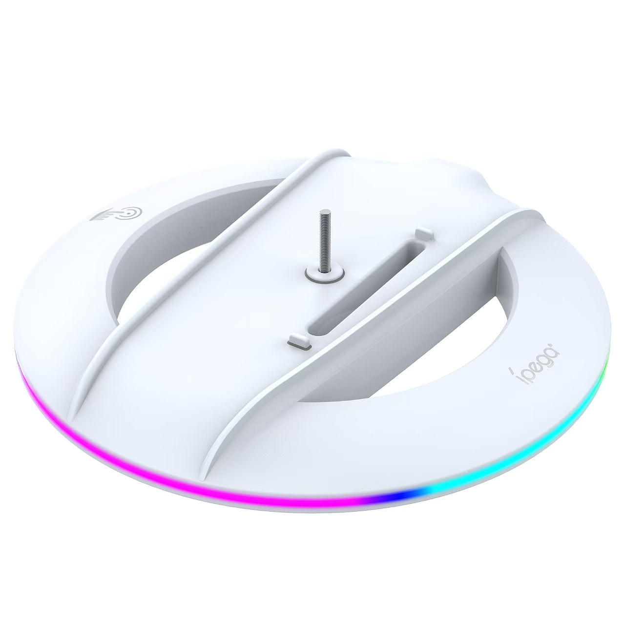 Vertical Stand for PS5 Slim with Easy Assembly and RGB Customization